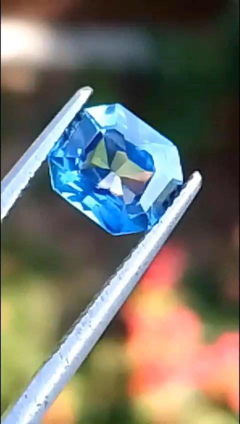 Natural Corundum Blue Sapphire