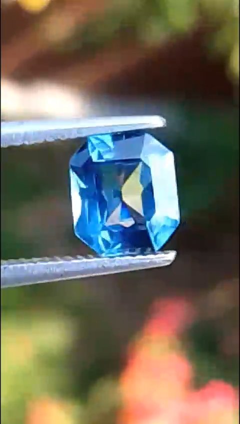 Natural Corundum Blue Sapphire