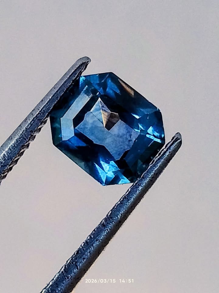 Natural Corundum Blue Sapphire