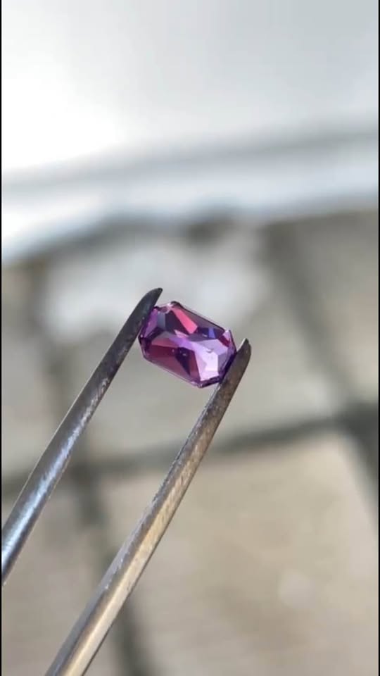 Natural Purple Sapphire 1.12