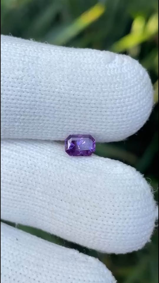 Natural Purple Sapphire 1.12