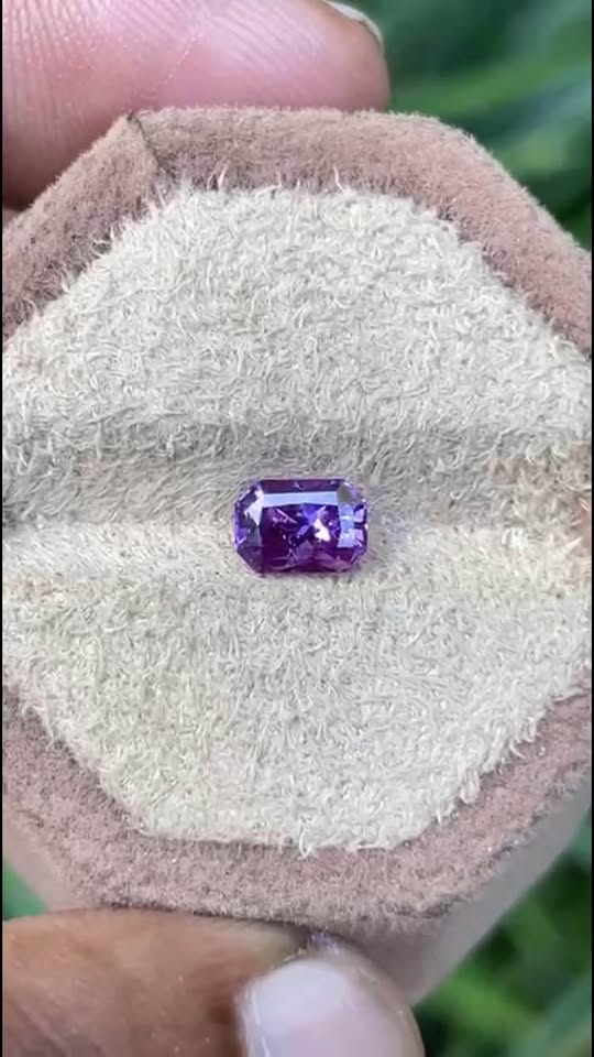 Natural Purple Sapphire 1.12