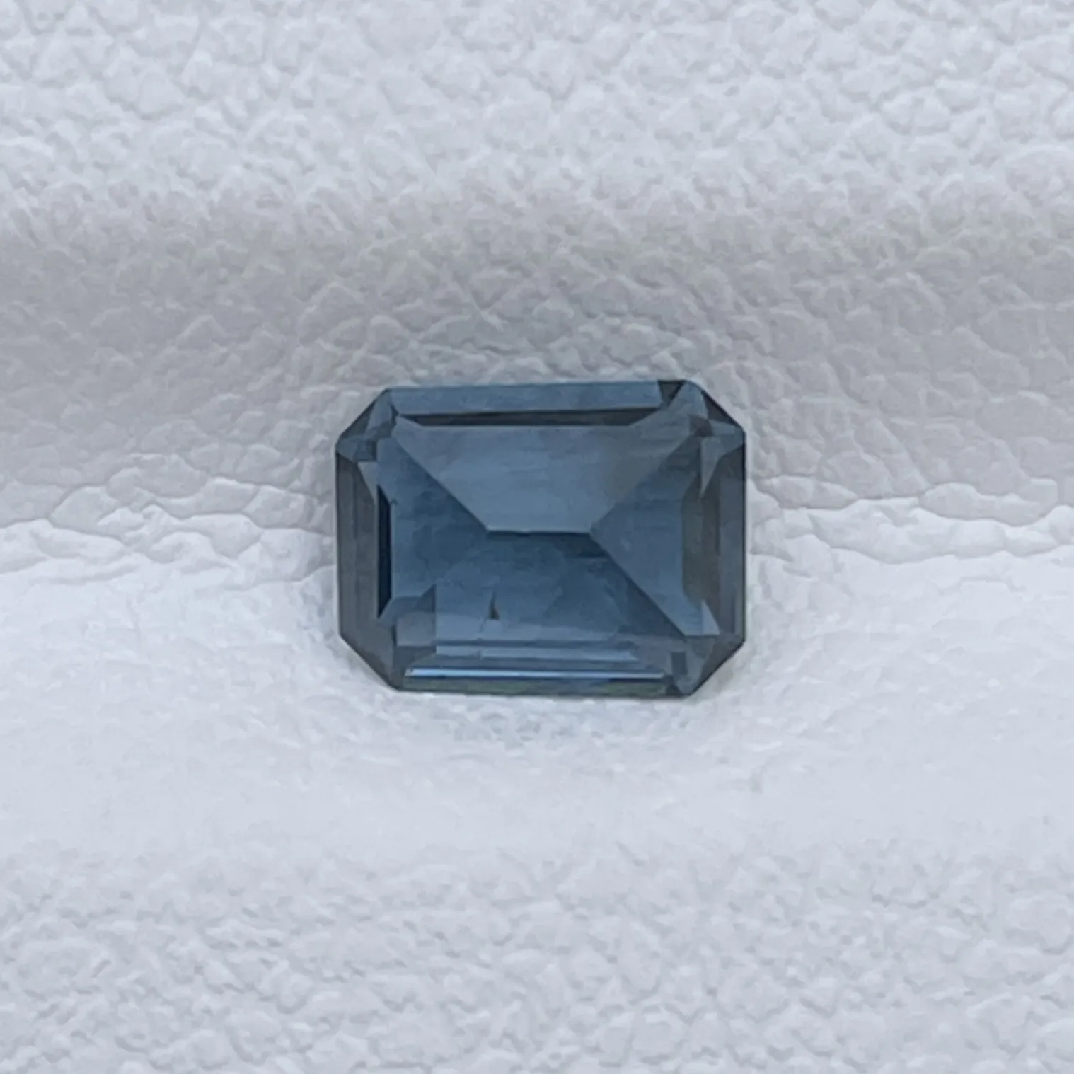 Natural Cobalt Blue Spinel 0.77 Cts Emerald Cut Loose Gemstone