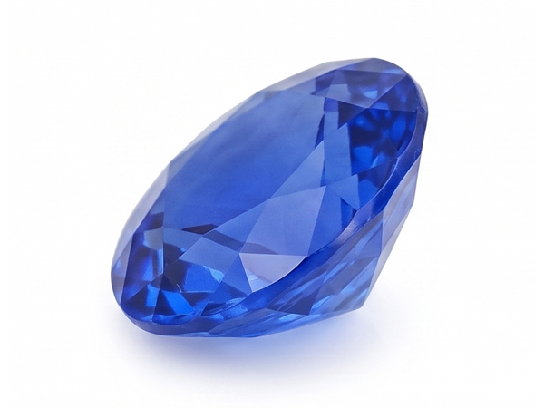 Unheated Royal Blue sapphire in oval cut 3.23 carats, Sri Lanka